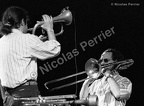 Paolo Fresu et Glenn Ferris, 1er avril 1999, Livry Gargan, festival 'Banlieues Bleues'