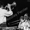 Paolo Fresu et Glenn Ferris, 1er avril 1999, Villepinte, festival 'Banlieues Bleues'