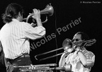 Paolo Fresu et Glenn Ferris, 1er avril 1999, Villepinte, festival 'Banlieues Bleues'