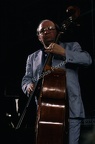 Pierre Michelot, juillet 1987, Paris. Festival 'Halle That Jazz' 