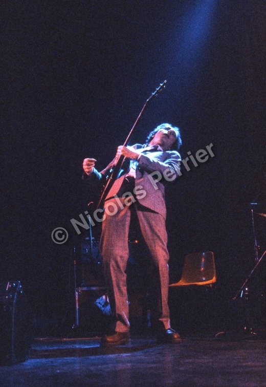 Claude Barthélémy, Paris, 20 février 1986. Concert au théatre de la ville