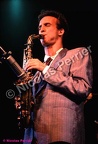 John Lurie, 5 juillet 1986, Paris. Festival 'Halle That Jazz' 