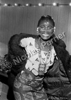 Une des femmes de Fela, 13 septembre 1986, La Courneuve, Fête de l'Humanité'
